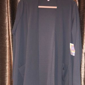 Lularoe Blue/Gray Liverpool Sarah XLarge